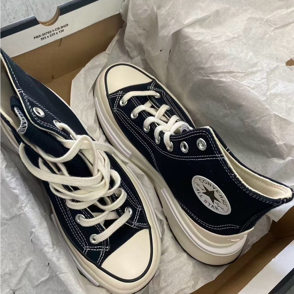 Converse Black and White High-Tops